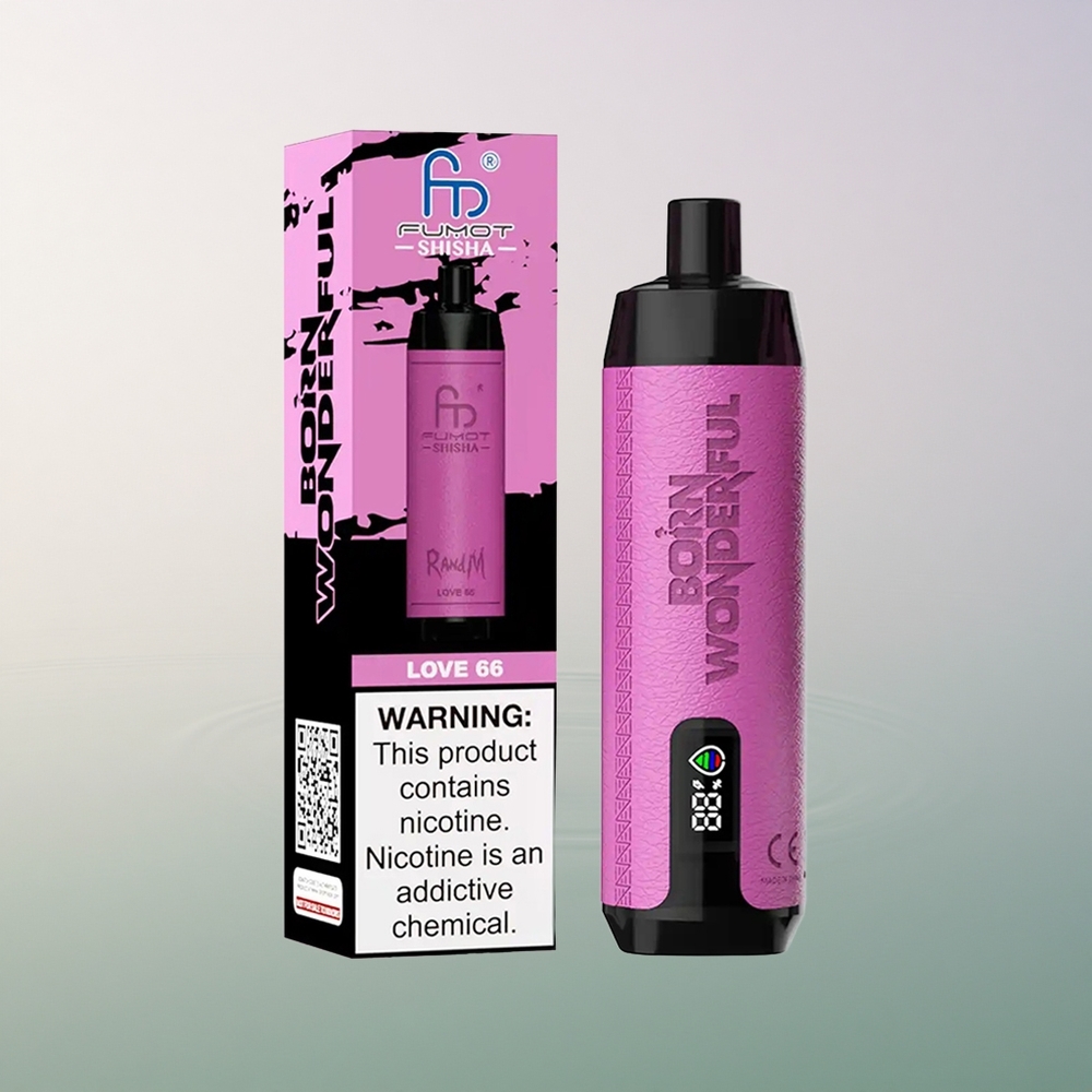 RandM Fumot Shisha 10000 Puffs Love 66 18ml 0.5% Nicotine 850mAh
