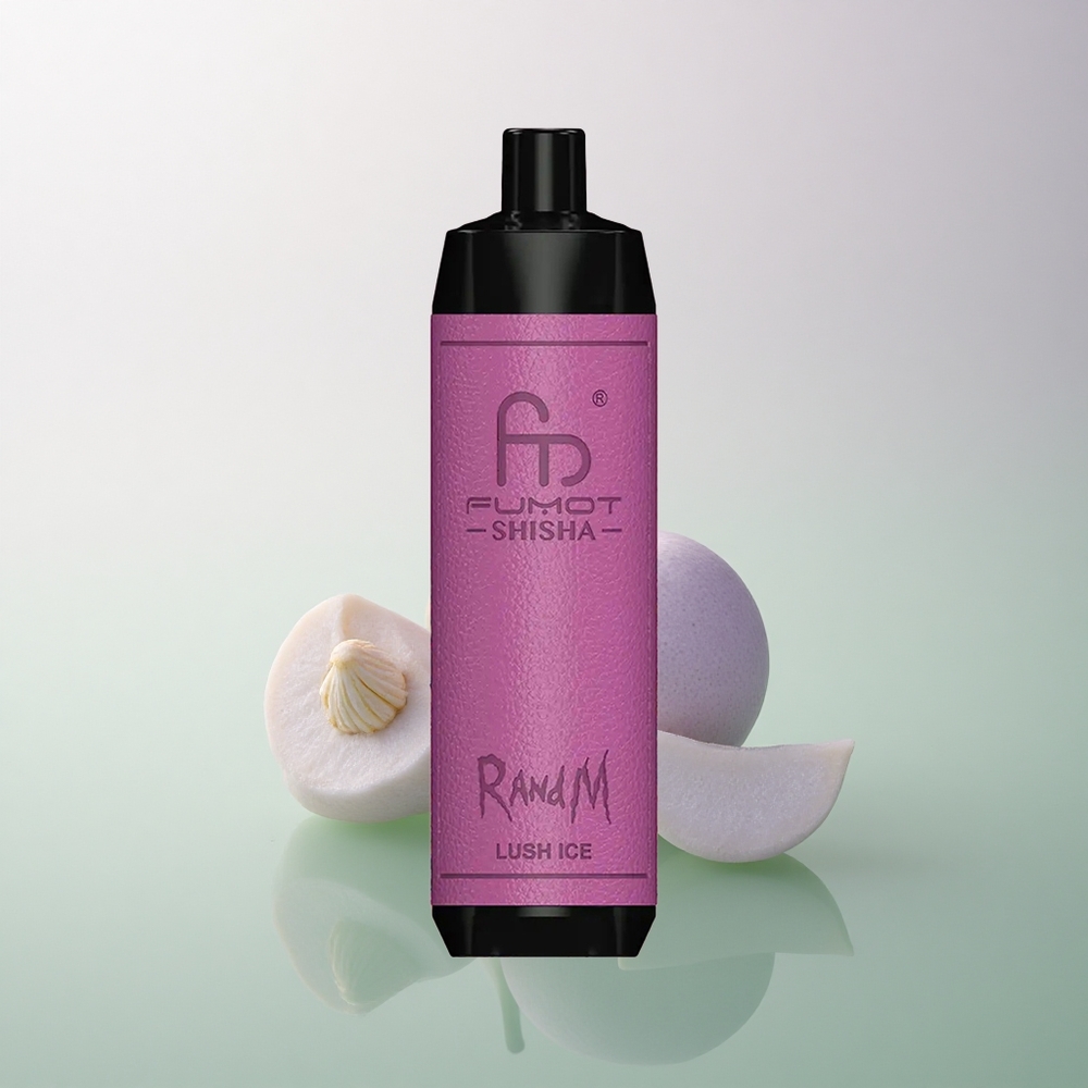 RandM Fumot Shisha 10000 Puffs Lush Ice Mesh 850mAh 0.5% Nicotine