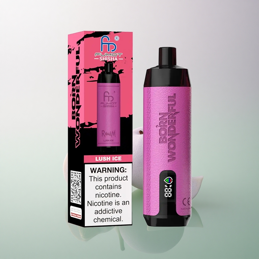 RandM Fumot Shisha 10000 Puffs Lush Ice Mesh 850mAh 0.5% Nicotine