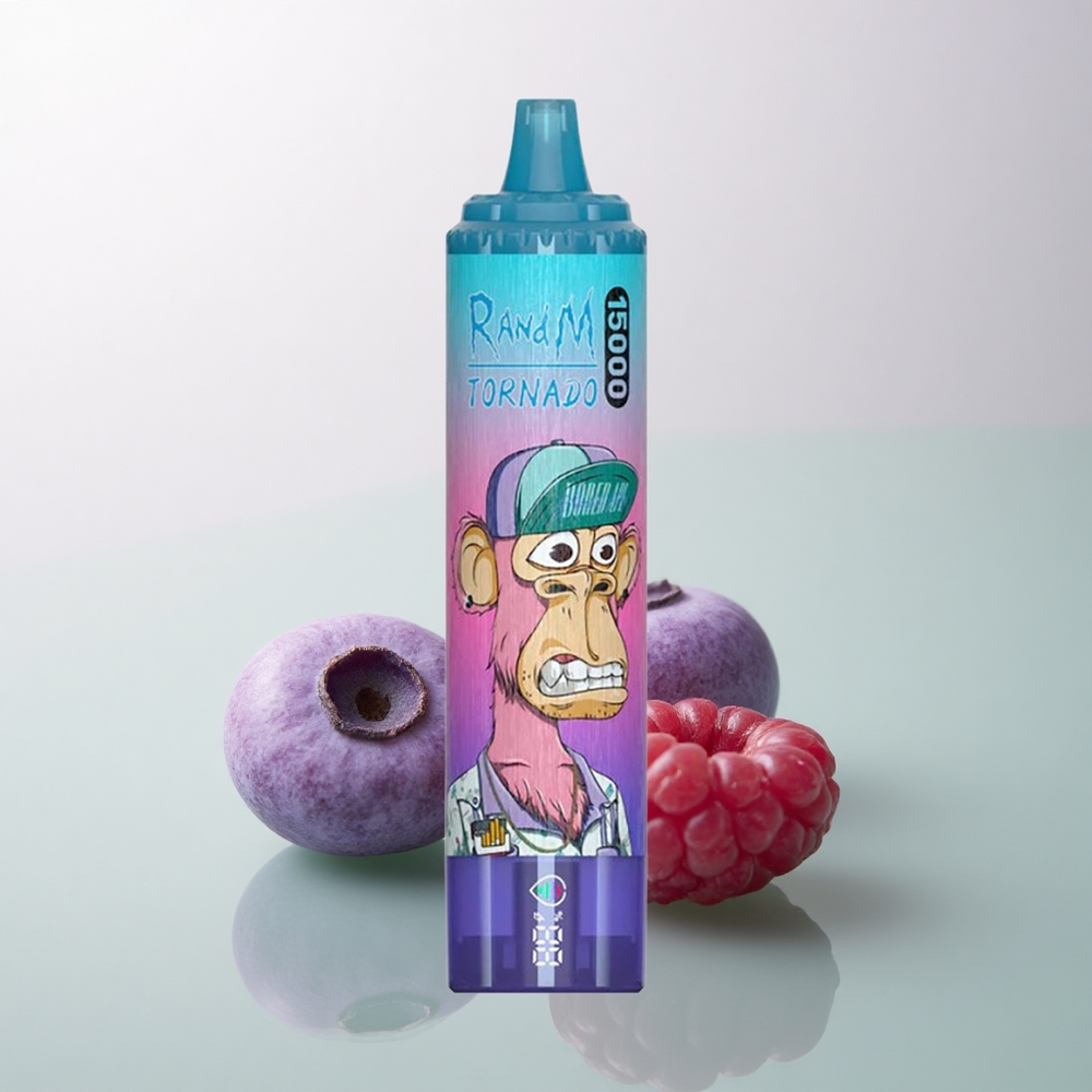 RandM Fumot Tornado 15000 Puffs Blueberry Raspberry Mesh 25ml 5% Nicotine