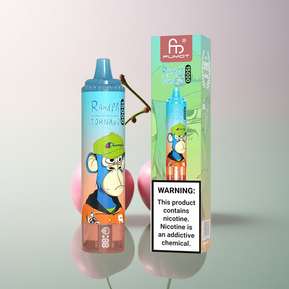 RandM Fumot Tornado 15000 Puffs Cherry Cola 25ml 850mAh Mesh Coil