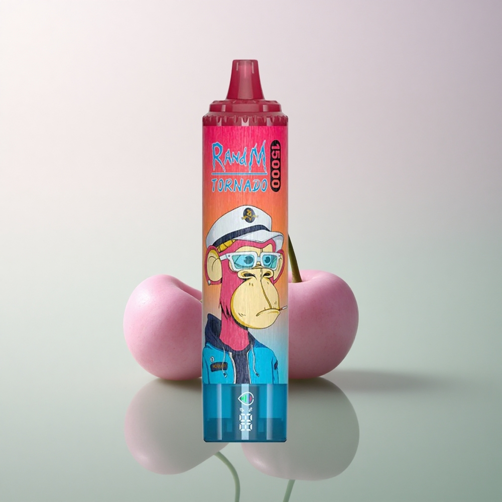 RandM Fumot Tornado 15000 Puffs Cherry Mesh 25ml 850mAh