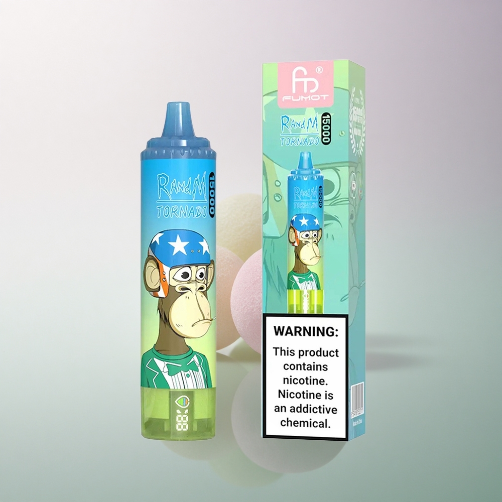 RandM Fumot Tornado 15000 Puffs Gummy Bear 25ml 850mAh Mesh