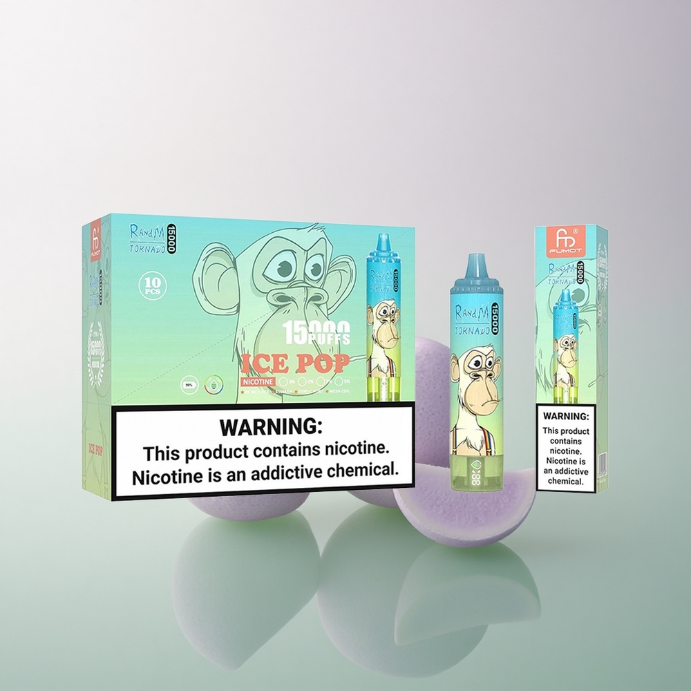RandM Fumot Tornado 15000 Puffs Ice Pop Mesh 25ml 850mAh