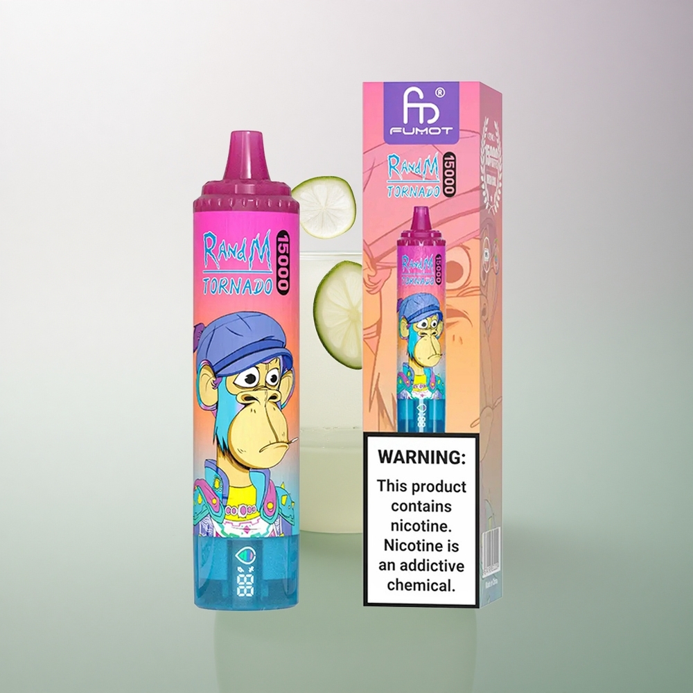 RandM Fumot Tornado 15000 Puffs Lemonade 25ml 850mAh Mesh