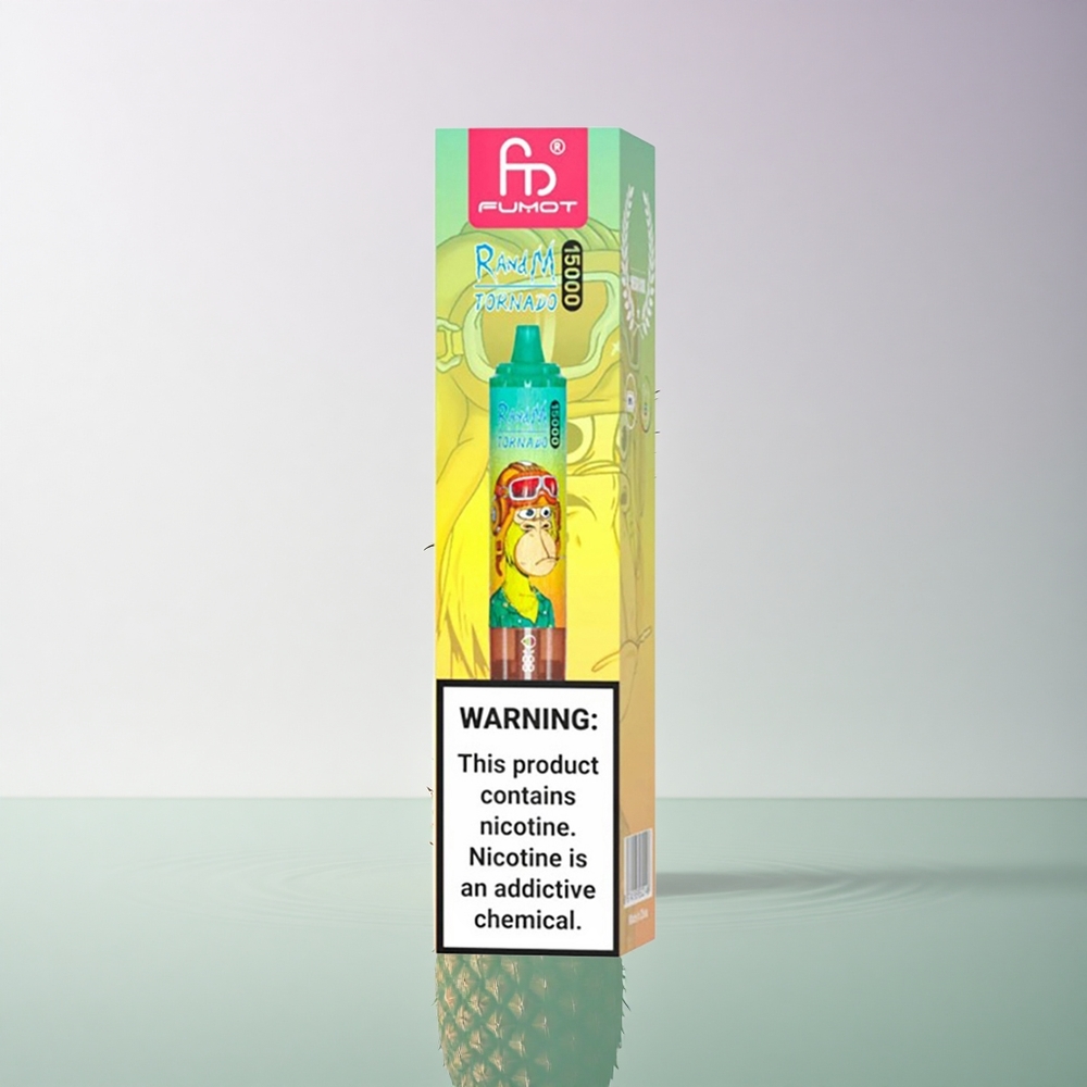 RandM Fumot Tornado 15000 Puffs Pineapple Ice Mesh Coil 850mAh