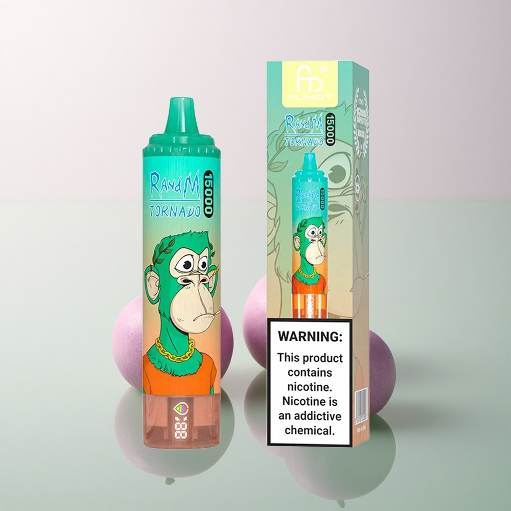 RandM Fumot Tornado 15000 Puffs Triple Berry 25ml 5% Nicotine Mesh Coil