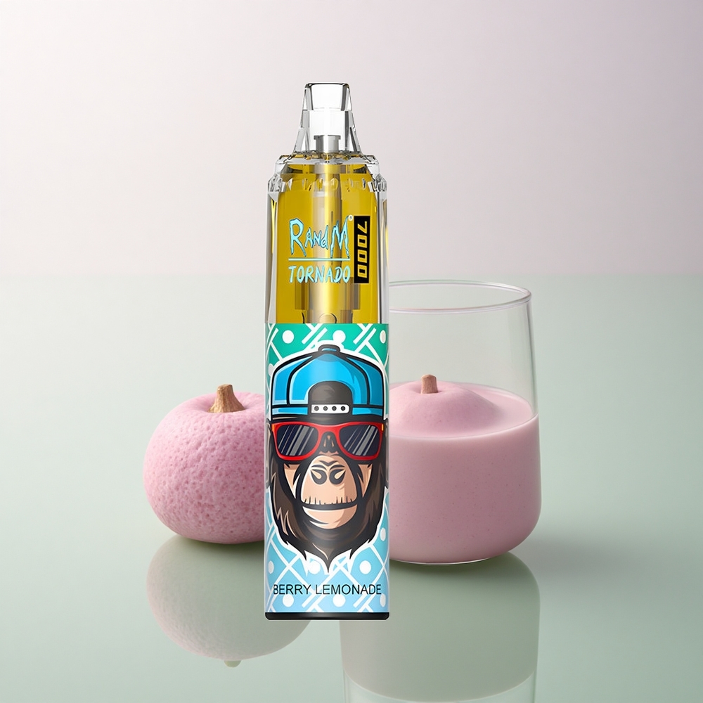 RandM Fumot Tornado 7000 Puffs Berry Lemonade 850mAh Mesh Type-C