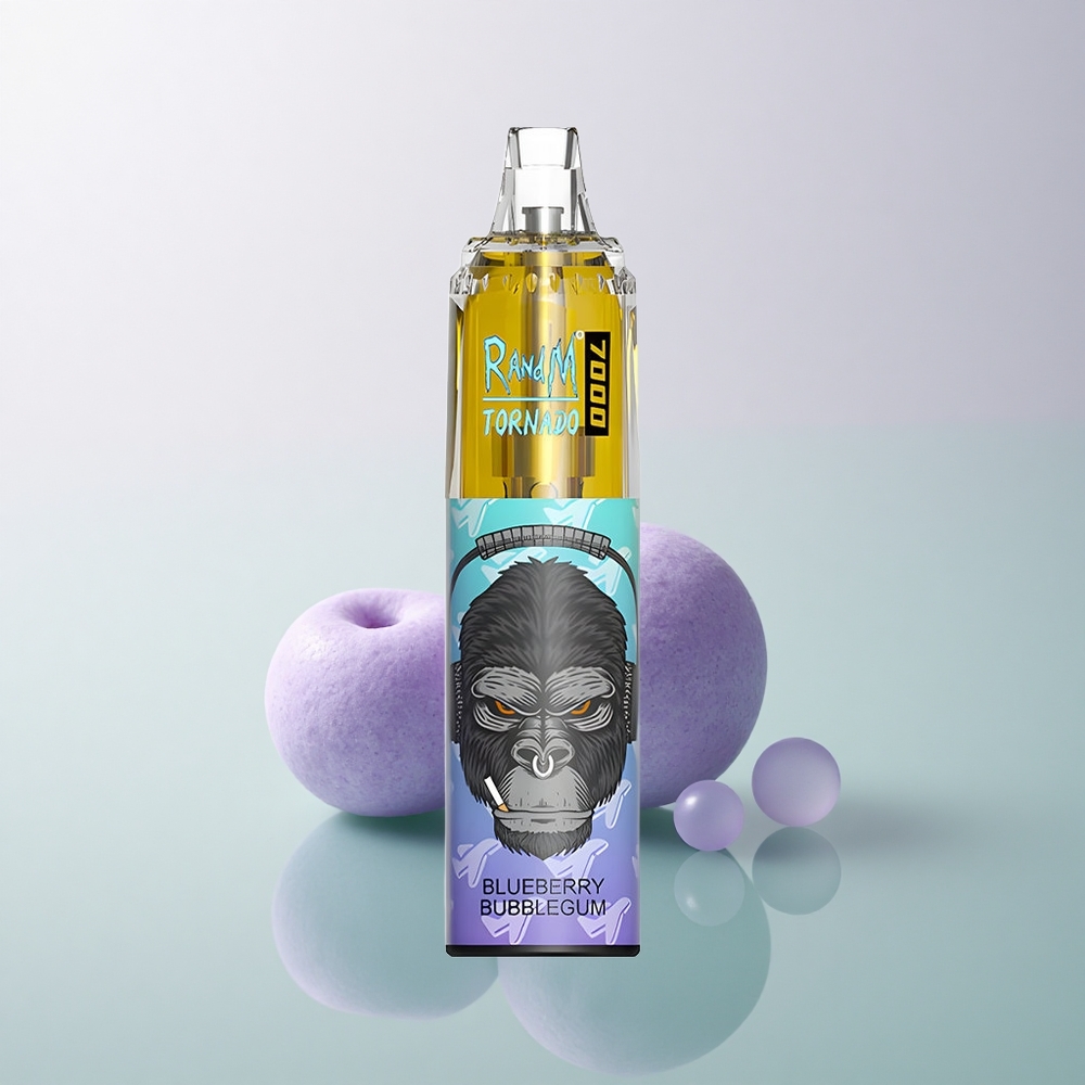 RandM Fumot Tornado 7000 Puffs Blueberry Bubblegum Mesh 850mAh 5% Nicotine