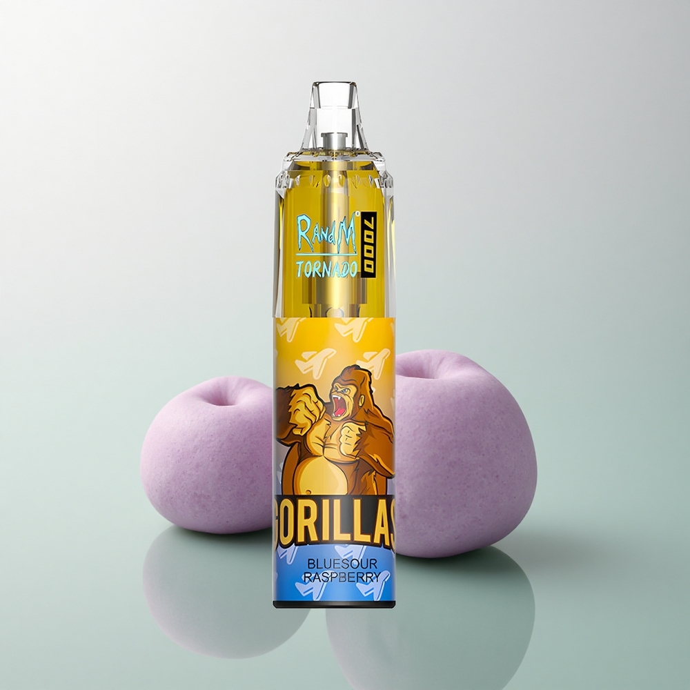 RandM Fumot Tornado 7000 Puffs Bluesour Raspberry 14ML 850mAh Mesh Coil