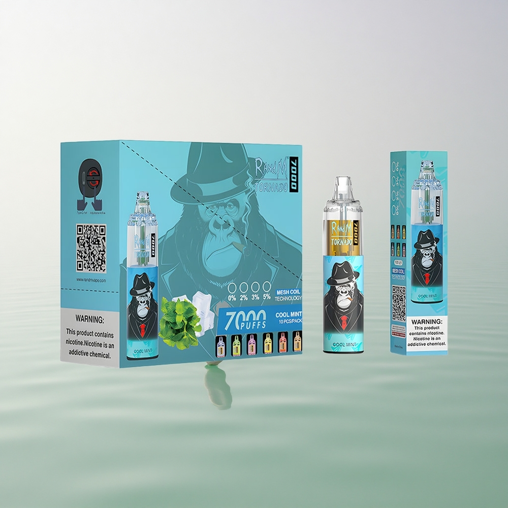 RandM Fumot Tornado 7000 Puffs Cool Mint Mesh 850mAh Adjustable