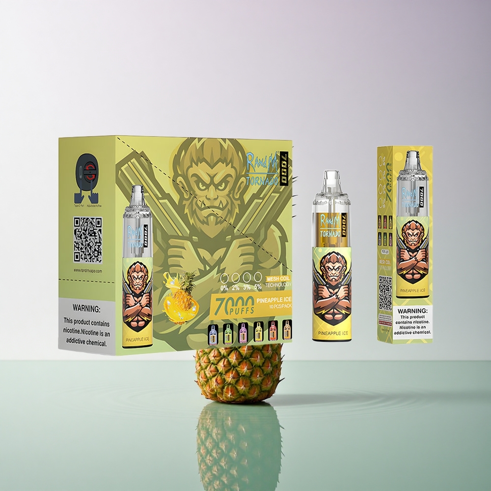 RandM Fumot Tornado 7000 Puffs Pineapple Ice 14ML Mesh 850mAh