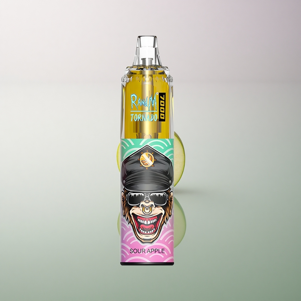 RandM Fumot Tornado 7000 Puffs Sour Apple Mesh Coil 850mAh