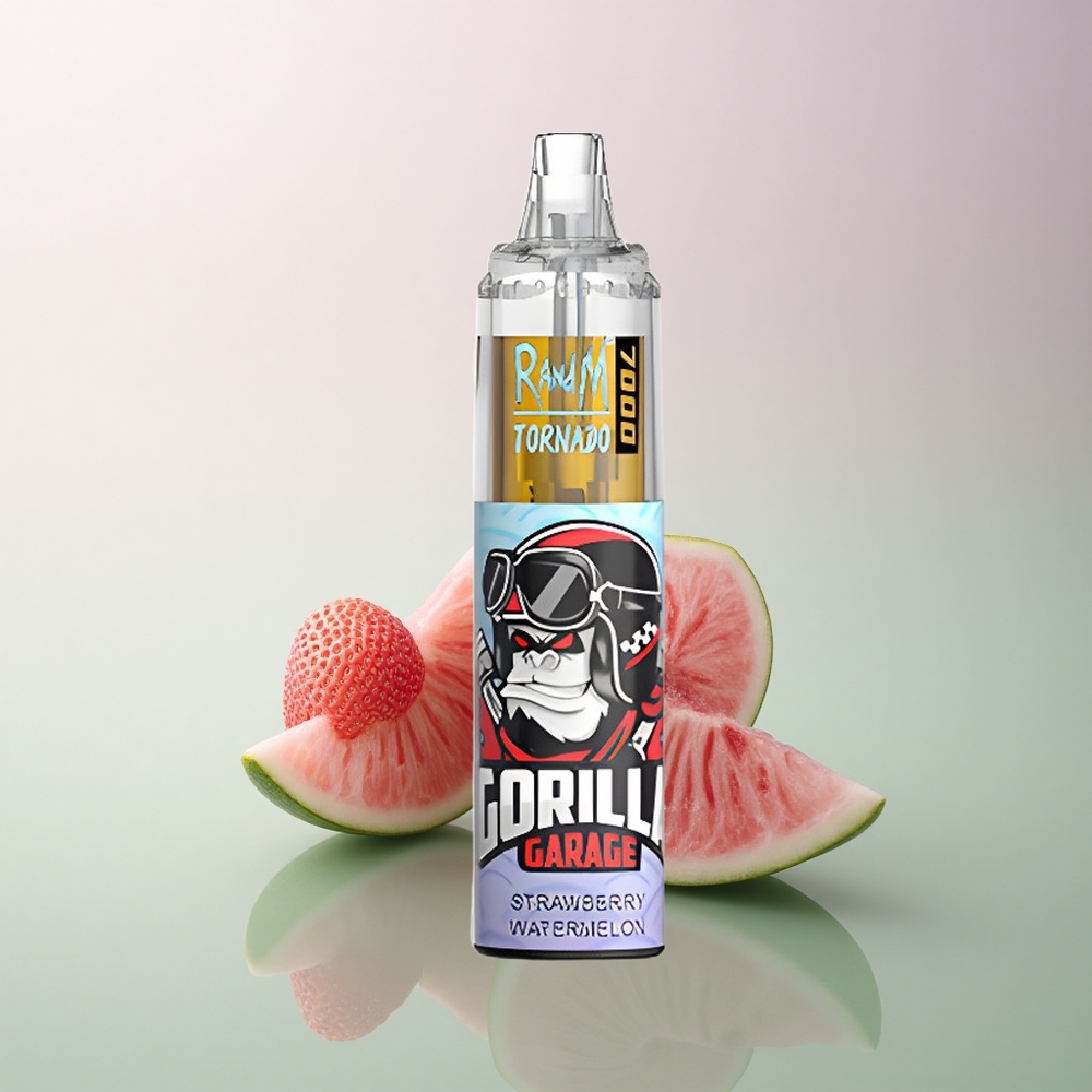 RandM Fumot Tornado 7000 Puffs Strawberry Watermelon 14ML Mesh 850mAh