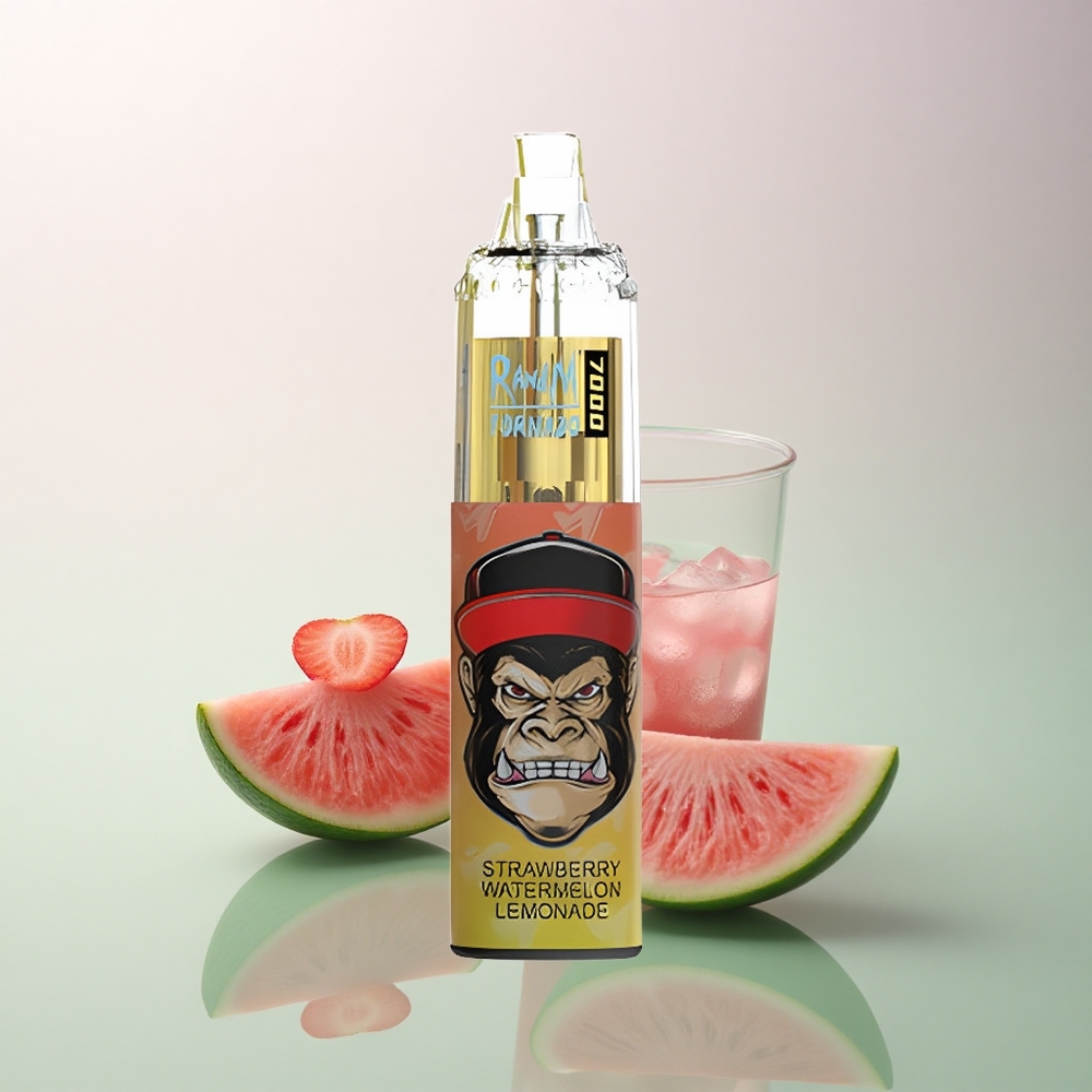 RandM Fumot Tornado 7000 Puffs Strawberry Watermelon Lemonade 14ML 850mAh Mesh Coil