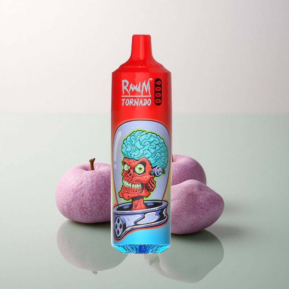 RandM Fumot Tornado 9000 Puffs Mixed Berries Mesh Coil 18mL RGB Display