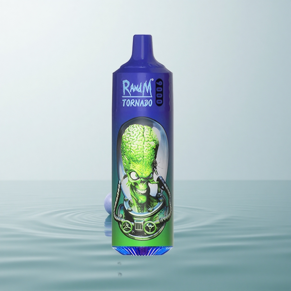 RandM Fumot Tornado 9000 Puffs Mr Blue 850mAh Mesh Coil 18mL