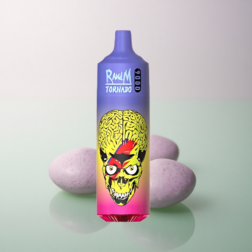 RandM Fumot Tornado 9000 Puffs Skittles 850mAh Mesh 18mL