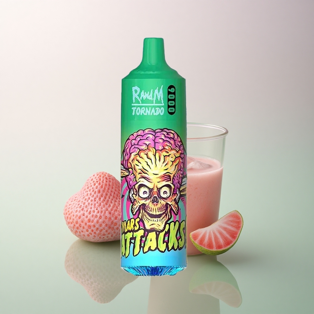 RandM Fumot Tornado 9000 Puffs Strawberry Lemonade 18mL Mesh Coil 850mAh